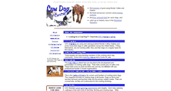 Desktop Screenshot of cowdogcentral.com